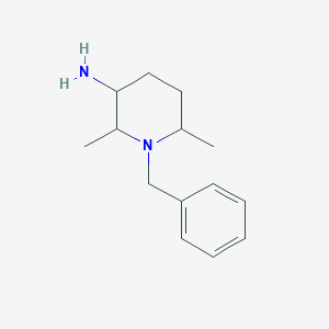 1-Benzyl-2,6-dimethylpiperidin-3-amine