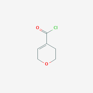 molecular formula C6H7ClO2 B1315618 3,6-二氢-2H-吡喃-4-酰氯 CAS No. 99338-34-8