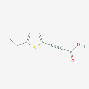 3-(5-Ethylthiophen-2-yl)propiolic acid