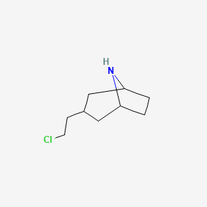 3-(2-Chloroethyl)-8-azabicyclo[3.2.1]octane