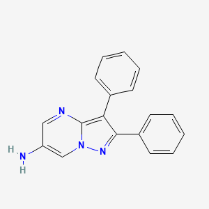 2,3-Diphenylpyrazolo[1,5-a]pyrimidin-6-amine