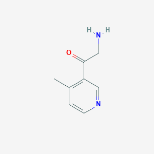 2-Amino-1-(4-methylpyridin-3-yl)ethan-1-one