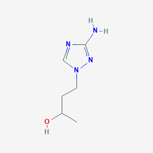 4-(3-amino-1H-1,2,4-triazol-1-yl)butan-2-ol