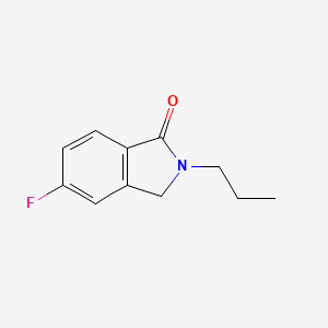 5-Fluoro-2-propyl-2,3-dihydro-1H-isoindol-1-one