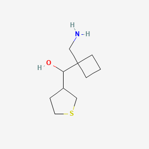 [1-(Aminomethyl)cyclobutyl](thiolan-3-yl)methanol