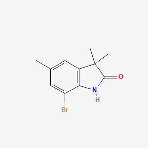 7-Bromo-3,3,5-trimethyl-2,3-dihydro-1H-indol-2-one