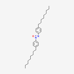 molecular formula C30H46N2O B1315645 4,4'-二壬基偶氮苯 CAS No. 37592-91-9
