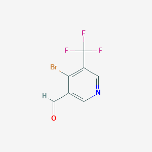 4-Bromo-5-(trifluoromethyl)nicotinaldehyde