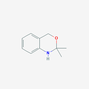 molecular formula C10H13NO B1315651 2,2-Dimethyl-1,4-dihydro-2H-benzo[d][1,3]oxazine CAS No. 5226-51-7