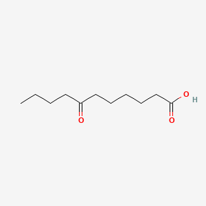 molecular formula C11H20O3 B1315654 7-氧代十一烷酸 CAS No. 71173-33-6