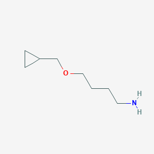 4-(Cyclopropylmethoxy)butan-1-amine