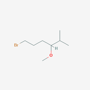 1-Bromo-4-methoxy-5-methylhexane