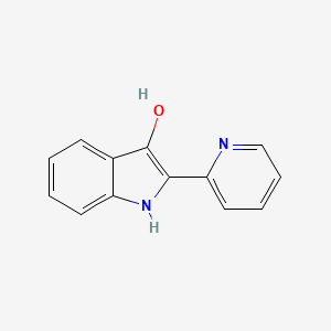 2-(pyridin-2-yl)-1H-indol-3-ol