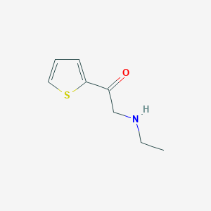 2-(Ethylamino)-1-(thiophen-2-yl)ethan-1-one