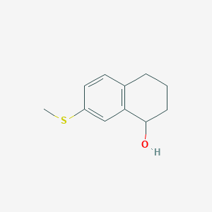 7-(Methylsulfanyl)-1,2,3,4-tetrahydronaphthalen-1-ol