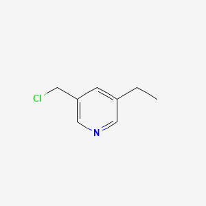 3-(Chloromethyl)-5-ethylpyridine