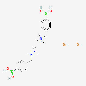 molecular formula C21H34B2Br2N2O4 B13156858 Tspba 