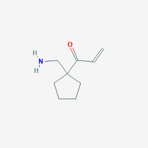 1-[1-(Aminomethyl)cyclopentyl]prop-2-en-1-one