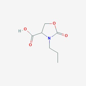 2-Oxo-3-propyl-1,3-oxazolidine-4-carboxylic acid