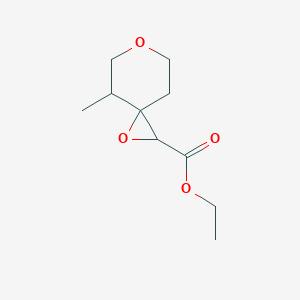 Ethyl 4-methyl-1,6-dioxaspiro[2.5]octane-2-carboxylate