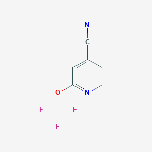 2-(Trifluoromethoxy)isonicotinonitrile