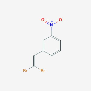 1-(2,2-Dibromoethenyl)-3-nitrobenzene