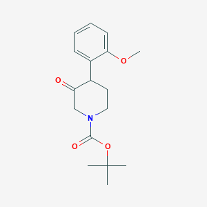 Tert-butyl 4-(2-methoxyphenyl)-3-oxopiperidine-1-carboxylate