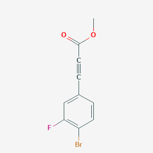 Methyl 3-(4-bromo-3-fluorophenyl)prop-2-ynoate