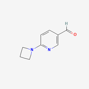 6-(Azetidin-1-YL)pyridine-3-carbaldehyde