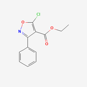 Ethyl 5-chloro-3-phenylisoxazole-4-carboxylate