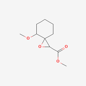 Methyl 4-methoxy-1-oxaspiro[2.5]octane-2-carboxylate