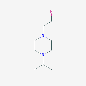 1-(2-Fluoroethyl)-4-(propan-2-yl)piperazine