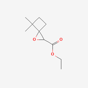 Ethyl 4,4-dimethyl-1-oxaspiro[2.3]hexane-2-carboxylate