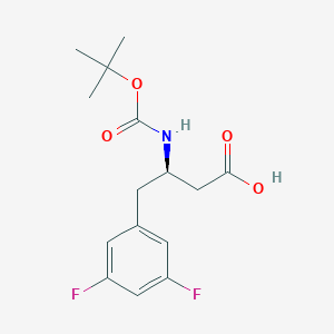 (R)-3-((tert-Butoxycarbonyl)amino)-4-(3,5-difluorophenyl)butanoicacid