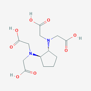 rel-2,2',2'',2'''-((1R,2R)-Cyclopentane-1,2-diylbis(azanetriyl))tetraacetic acid