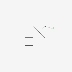 (1-Chloro-2-methylpropan-2-yl)cyclobutane