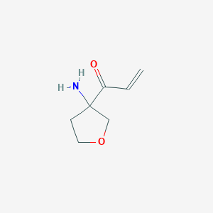 1-(3-Aminooxolan-3-yl)prop-2-en-1-one