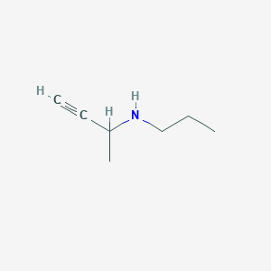 (But-3-yn-2-yl)(propyl)amine