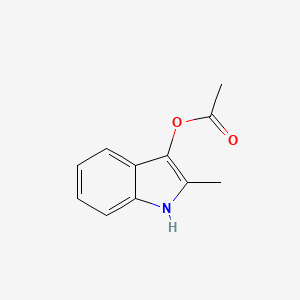 2-methyl-1H-indol-3-yl acetate