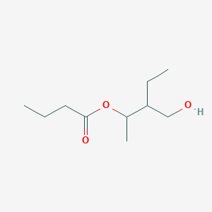 3-(Hydroxymethyl)pentan-2-ylbutyrate