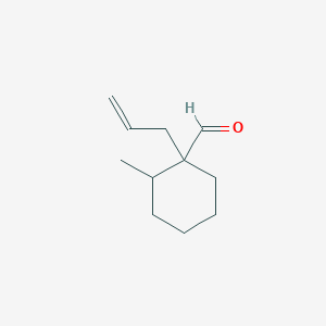 2-Methyl-1-(prop-2-EN-1-YL)cyclohexane-1-carbaldehyde