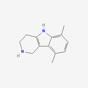 6,9-dimethyl-2,3,4,5-tetrahydro-1H-pyrido[4,3-b]indole