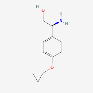 (S)-2-amino-2-(4-cyclopropoxyphenyl)ethanol