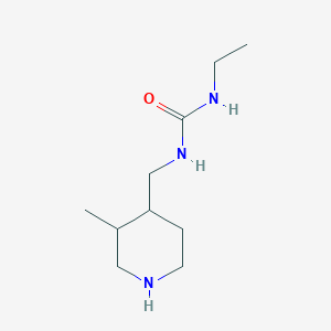 3-Ethyl-1-[(3-methylpiperidin-4-yl)methyl]urea