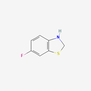 6-Fluoro-2,3-dihydro-1,3-benzothiazole