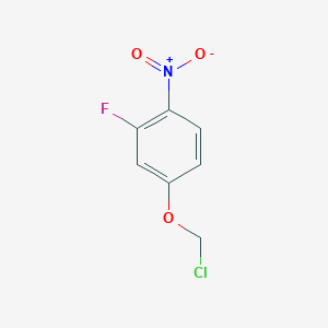 4-(Chloromethoxy)-2-fluoro-1-nitrobenzene