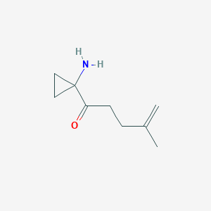 1-(1-Aminocyclopropyl)-4-methylpent-4-en-1-one