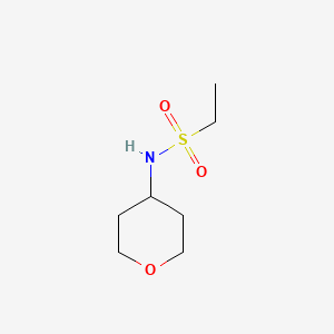 N-(Oxan-4-YL)ethane-1-sulfonamide