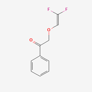 2-[(2,2-Difluoroethenyl)oxy]-1-phenylethan-1-one