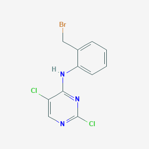 N-(2-(Bromomethyl)phenyl)-2,5-dichloropyrimidin-4-amine